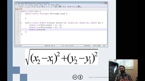 java distance formula.